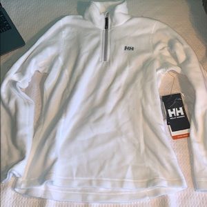 White half zip